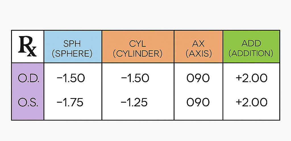 How to Read Your Glasses Prescription: A Simple Guide